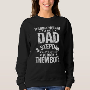 Sweatshirt Hommes Je suis Fier Papa Et Stepdad Je Les Frappe