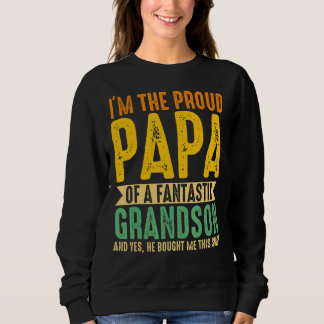Sweatshirt Hommes Je suis le Pier Papa D'Un Fantastique Grand