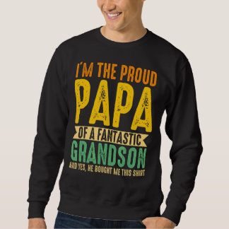 Sweatshirt Hommes Je suis le Pier Papa D'Un Fantastique Grand