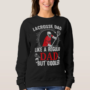 Sweatshirt Hommes Lacrosse Papa Patrie Meilleur Père Jamais P