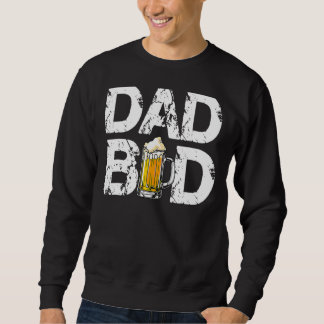 Sweatshirt Hommes Papa Bod Beer Boire Équipe Alcool Père