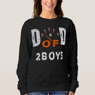 Sweatshirt Hommes Papa De 2 Garçons Père Ou Grand-Père De 2 E