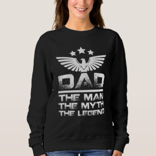 Sweatshirt Hommes Papa Homme Mythe Légende Père Papa Papa Pap