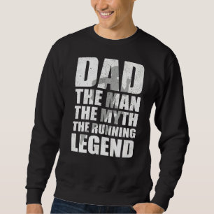Sweatshirt Hommes Papa L'Homme Le Mythe La Légende Courante F