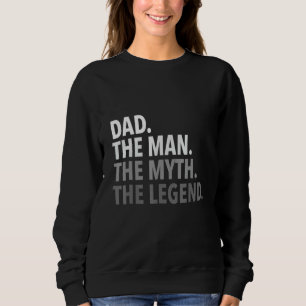 Sweatshirt Hommes Papa L'Homme Le Mythe La Légende Pères