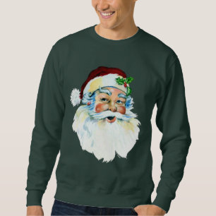Sweatshirt Hommes principaux de vacances de Père Noël de No