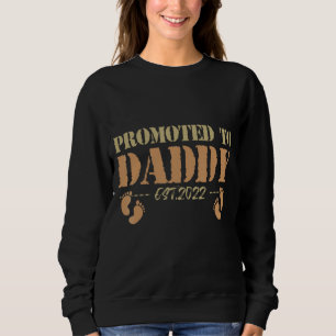Sweatshirt Hommes Promus À Papa 2022 Pour Nouveau Papa Premie