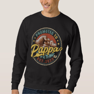 Sweatshirt Hommes Promus À Pappa 2023 Pour Nouveau Papa Premi