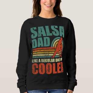 Sweatshirt Hommes Salsa Papa Comme Un Père Régulier Mais Glac