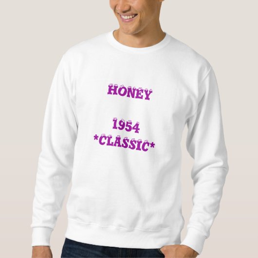 SWEATSHIRT HONEY1954*CLASSIC* (Devant)