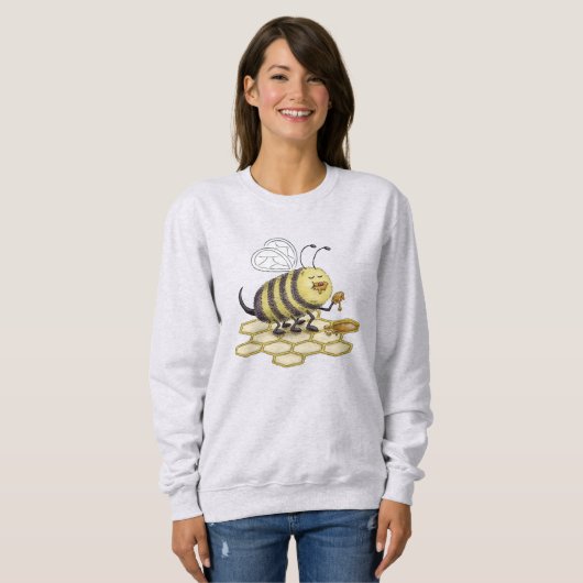 Sweatshirt Honey Bee (Devant entier)