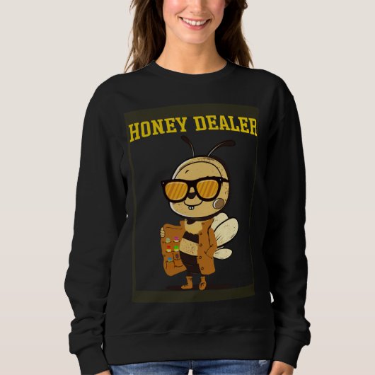 Sweatshirt Honey Dealer For Beekeepers Bee 1 (Devant)