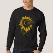 Sweatshirt Honeybee and bumble bee for American hive beekeepe (Devant)