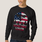 Sweatshirt Honeybee  Beekeeping Bees  Honeybee Beekeeper (Devant)