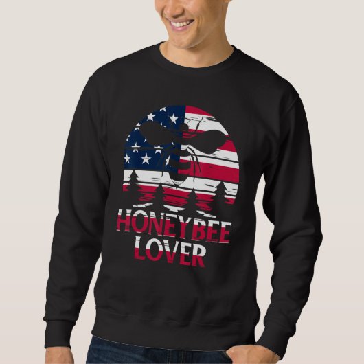 Sweatshirt Honeybee Beekeeping Bees Honeybee Beekeeper (Devant)