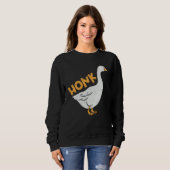Sweatshirt Honk Goose Gamer Meme (Devant entier)
