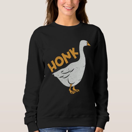 Sweatshirt Honk Goose Gamer Meme (Devant)