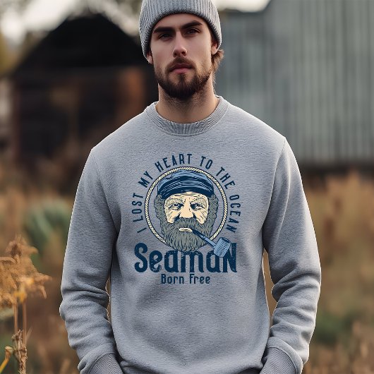 Sweatshirt Honor the Ocean's Heroes : Fier T-shirt marin