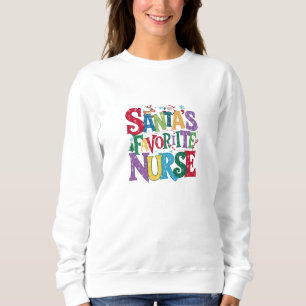 Sweatshirt, Hoodie - Verpleegster - Santa Trui