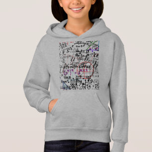 Sweatshirt Hoodies Grijze wiskunden patterned