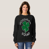 Sweatshirt Hoodigan Hooligan Squad Lucky C St Patrick's Day (Devant entier)