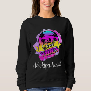 Sweatshirt Hookipa Beach Vibes d'été Hawaii Hookipa Vintage