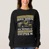 Sweatshirt Hooks And Chains Excites Me Driver Operator Tow Tr (Devant)