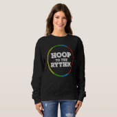 Sweatshirt Hoop À Rythm Hula Hoop Dancer (Devant entier)