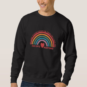 Sweatshirt Ho'oponopono Méditation de prière hawaïenne Yoga R