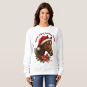 Sweatshirt Hooves full of Christmas Magic (Devant entier)