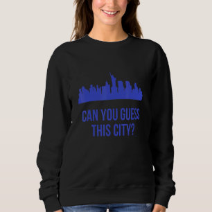 Sweatshirt Horizon de New York Devinez cette ville 1