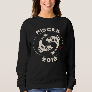 Sweatshirt Horoscope Signe du zodiaque Poisson Poissons 2018