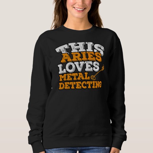 Sweatshirt Horoscope SIGNE Zodiaque Aries Aime Détection Méta (Devant)