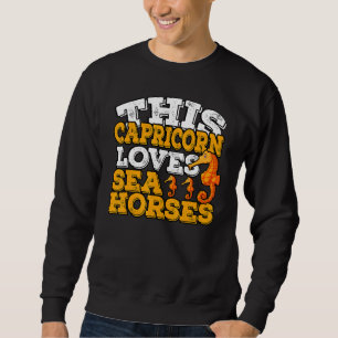Sweatshirt Horoscope SIGNE Zodiaque Capricorne Aime Les Cheva