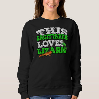 Sweatshirt Horoscope SIGNE Zodiaque Sagittaire Aime Lizards
