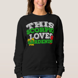 Sweatshirt Horoscope SIGNE Zodiaque Scorpio Aime Jardiner