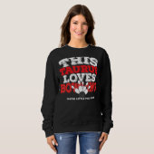 Sweatshirt Horoscope SIGNE Zodiaque Taurus aime Bowling (Devant entier)