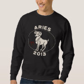 Sweatshirt Horoscope Zodiac Sign Ram Aries 2013 (Devant)