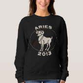Sweatshirt Horoscope Zodiac Sign Ram Aries 2013 (Devant)