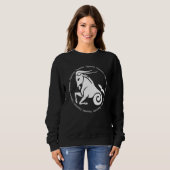 Sweatshirt Horoscope Zodiaque Capricornes (Devant entier)