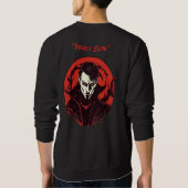 Sweatshirt Horreur à yeux rouges (Dos)