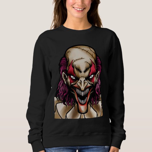 Sweatshirt Horreur clown Halloween 1 (Devant)