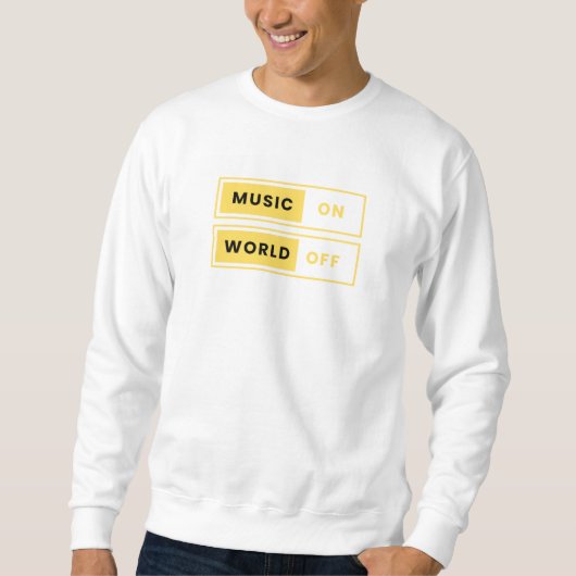 Sweatshirt Hors du monde (Devant)