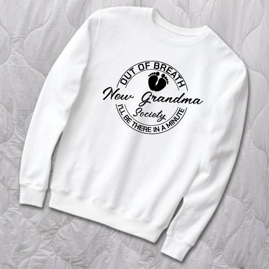 Sweatshirt Hors Du Souffle Nouvelle Société Grand-Mère