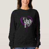 Sweatshirt Horse Gypsy Vanner (Devant)