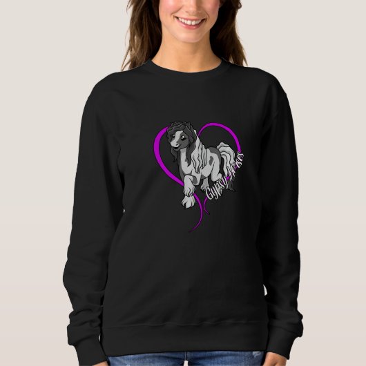 Sweatshirt Horse   Gypsy Vanner (Devant)