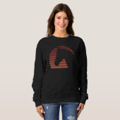 Sweatshirt Horse Head Sunset Silhouette Girls Horse (Devant entier)