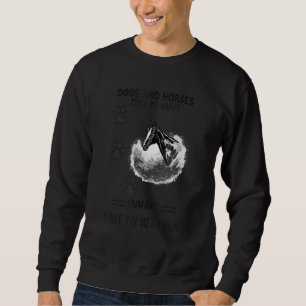 Sweatshirt Horse Love Citation Cheval Propriétaire Cool Chien