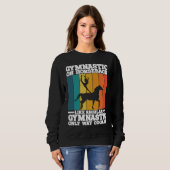Sweatshirt Horse Riding Gymnastic On Horseback Horse Vaulting (Devant entier)