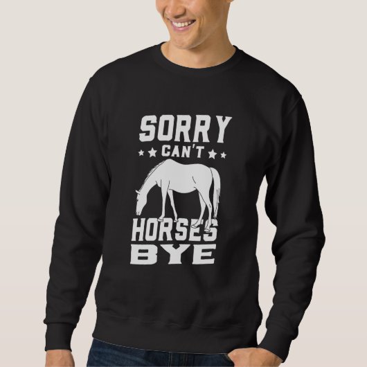 Sweatshirt Horse Riding Owner Outfit Equestrian Horse  for Gi (Devant)